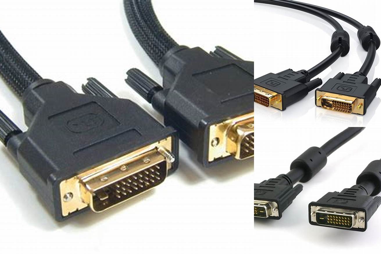 3. Menggunakan Kabel DVI