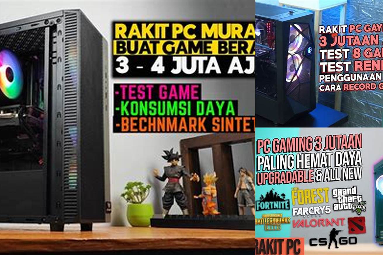 3. Rakit PC Gaming PQR