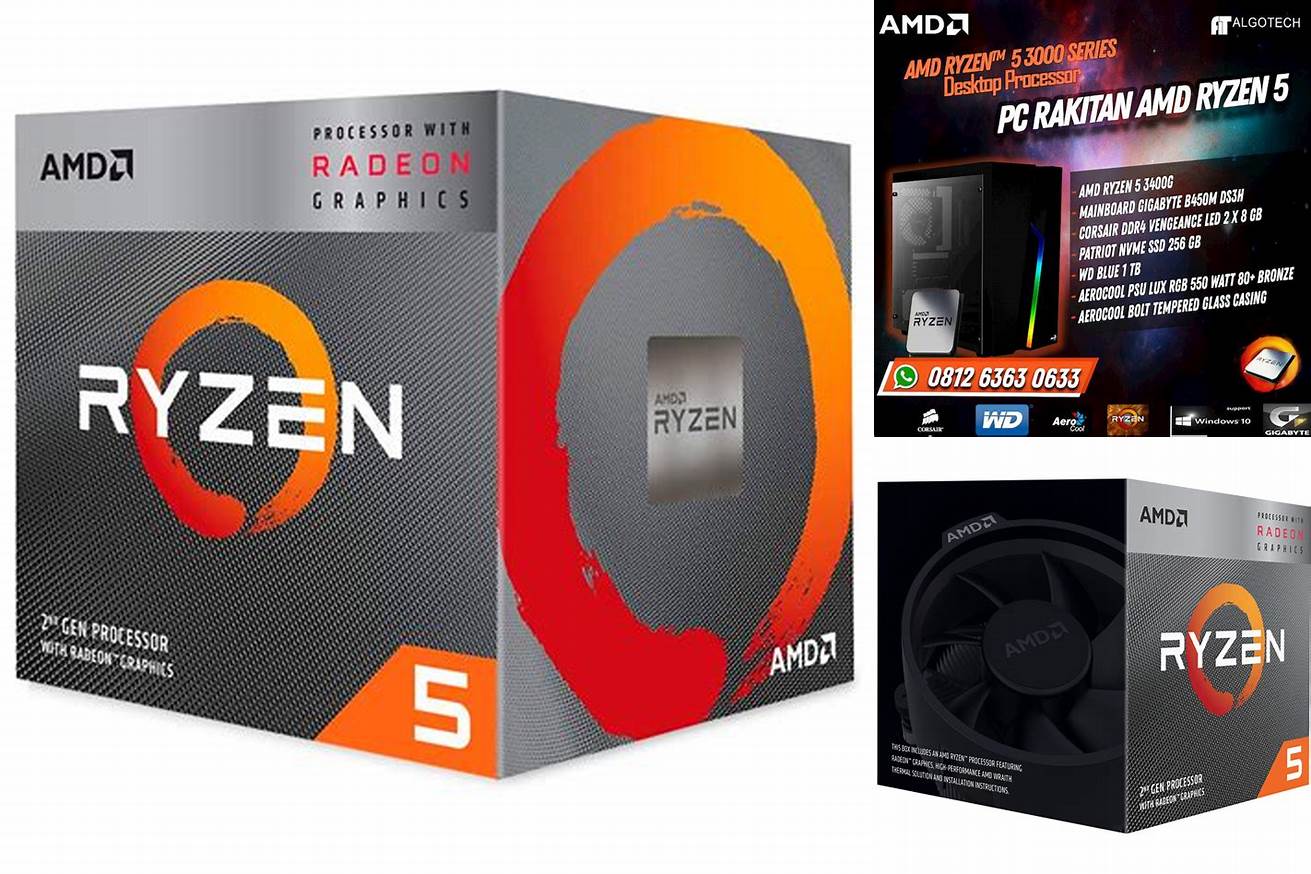 3. Rakitan PC AMD Ryzen 5 3400G