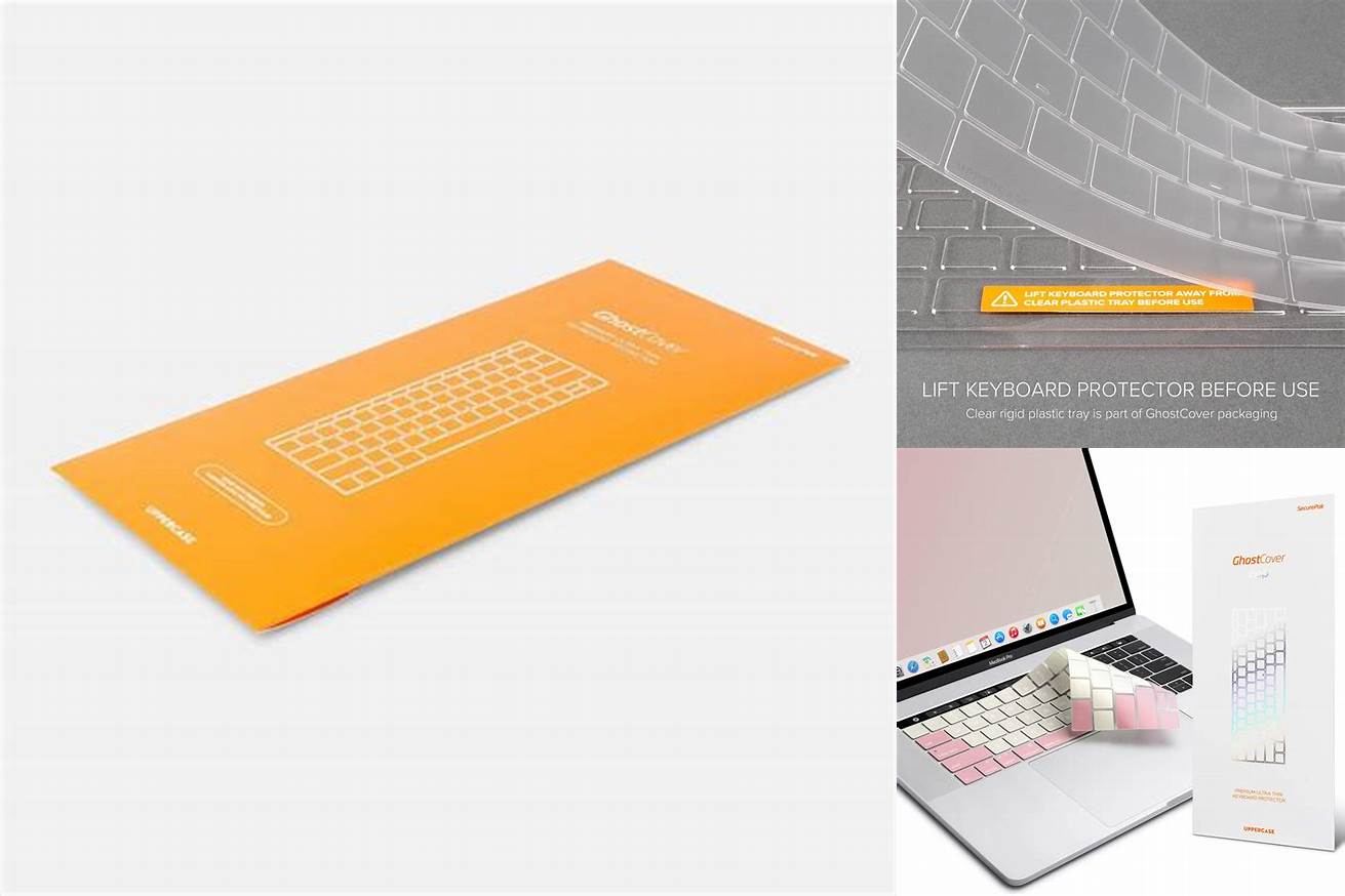 3. UPPERCASE GhostCover Premium Ultra Thin Keyboard Protector