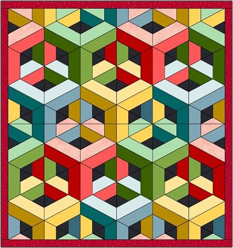 3d Block Quilt Pattern