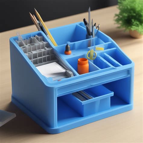 3d Printable Desk Organizer