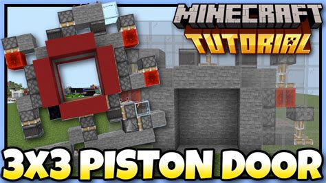 3x3 Piston Door Walkthrough