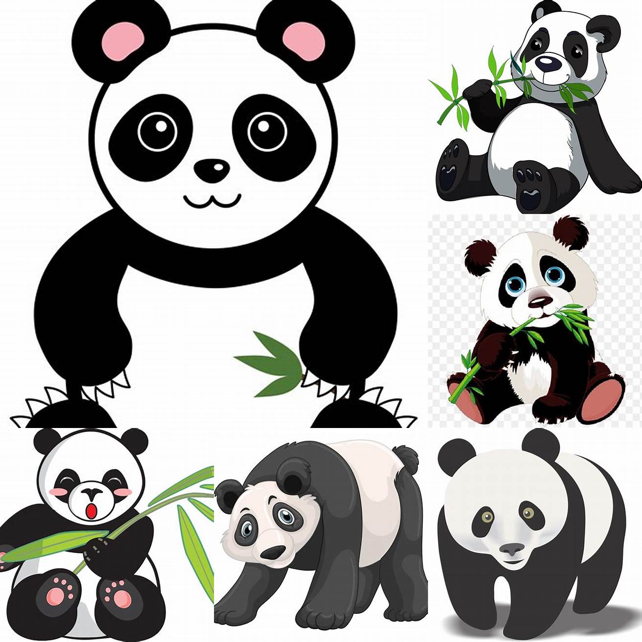 4 Clipart Panda