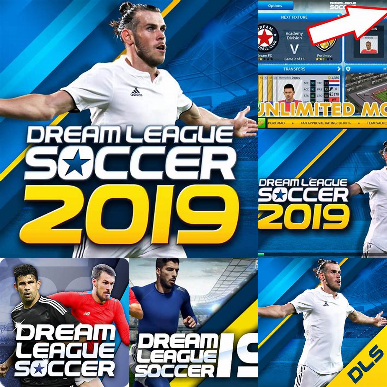4 Mainkan Dream League Soccer 2019 Mod Apk