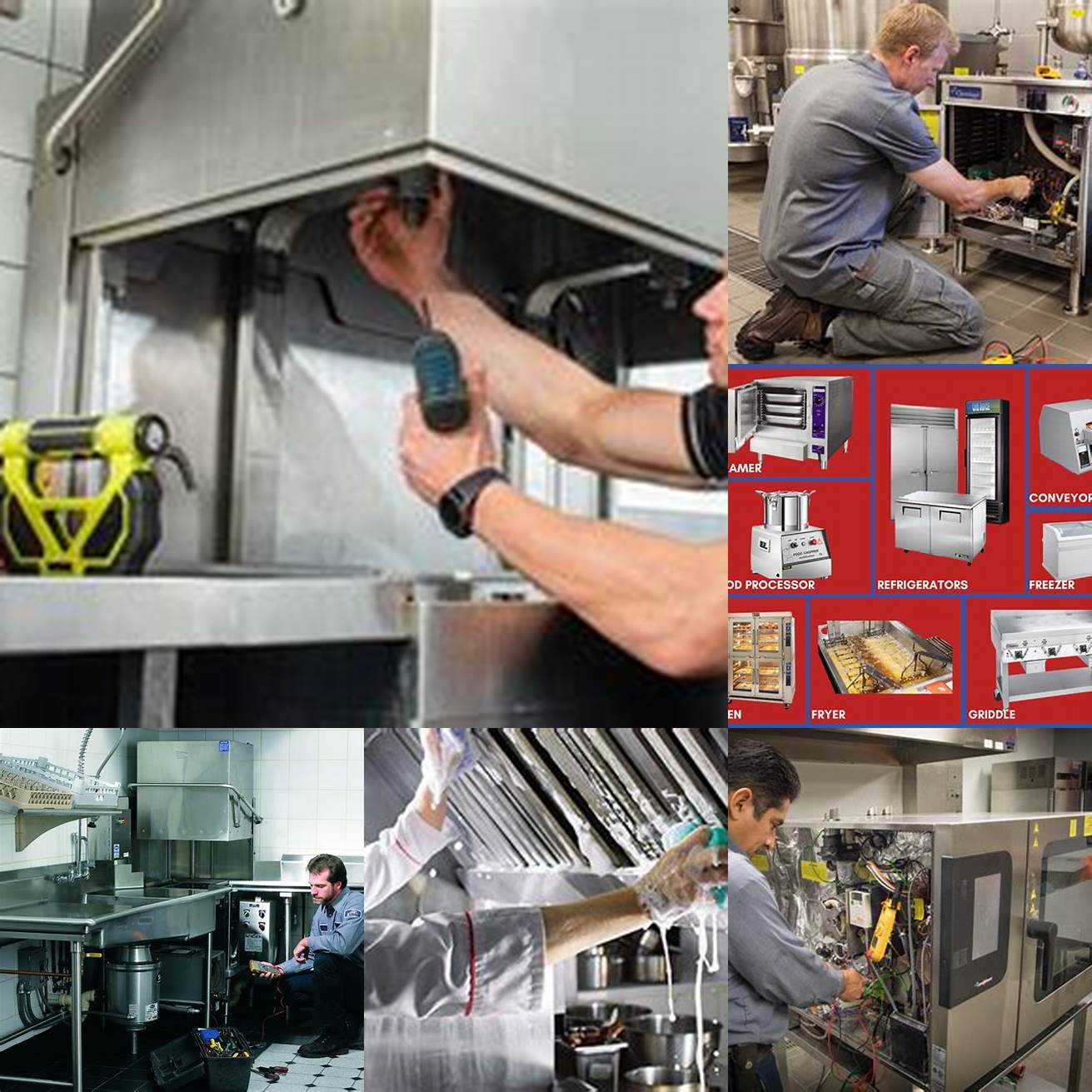4 Maintenance and repairs Commercial kitchen equipment can be expensive to repair or replace and regular maintenance is essential to keep it running smoothly
