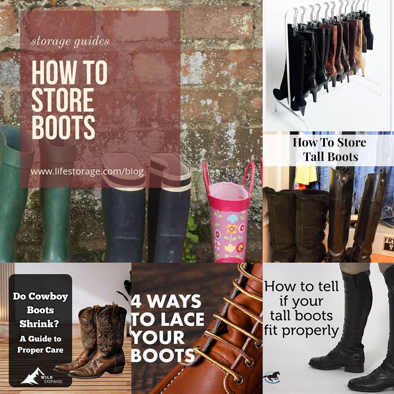4 Store your boots properly when not in use