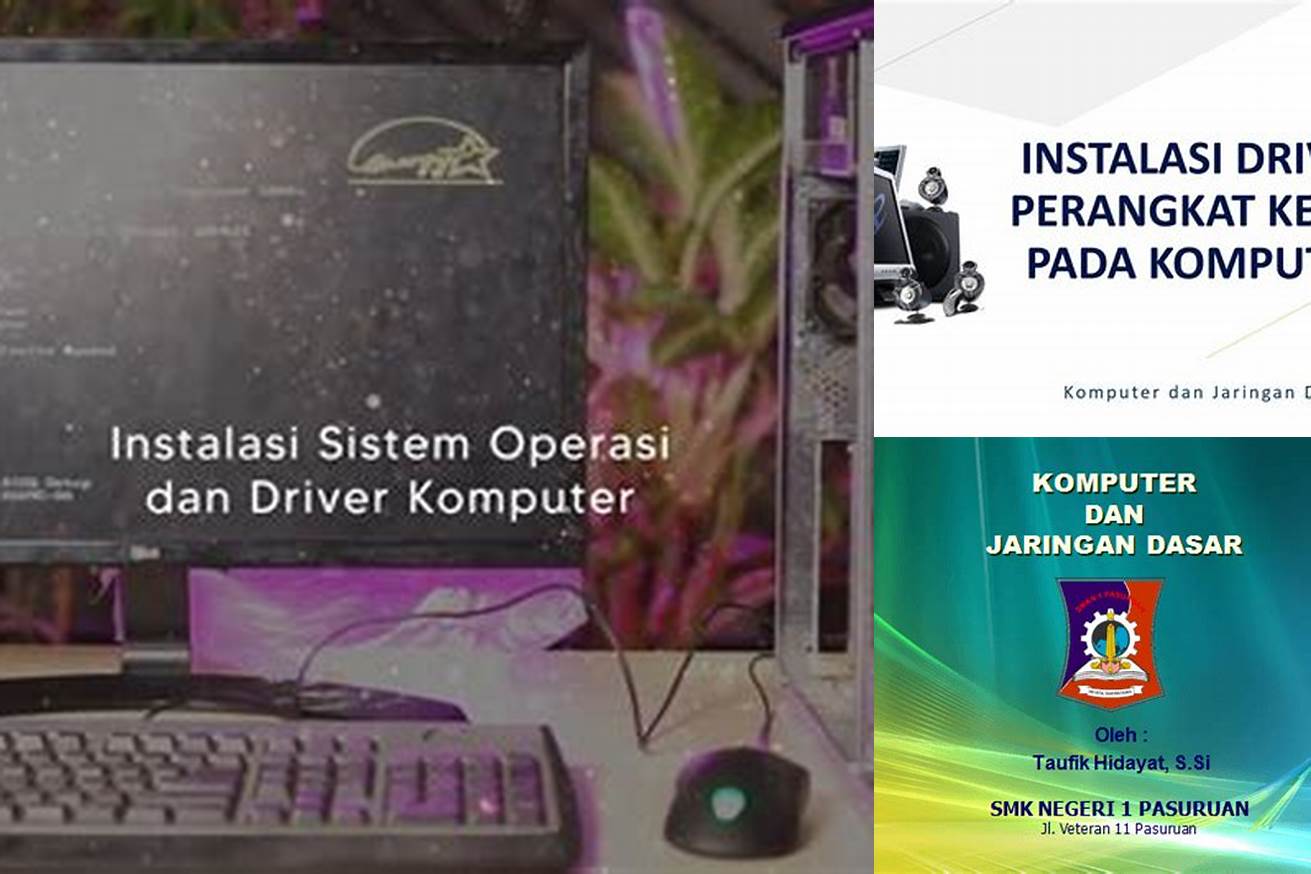4. Instalasi Sistem Operasi dan Driver