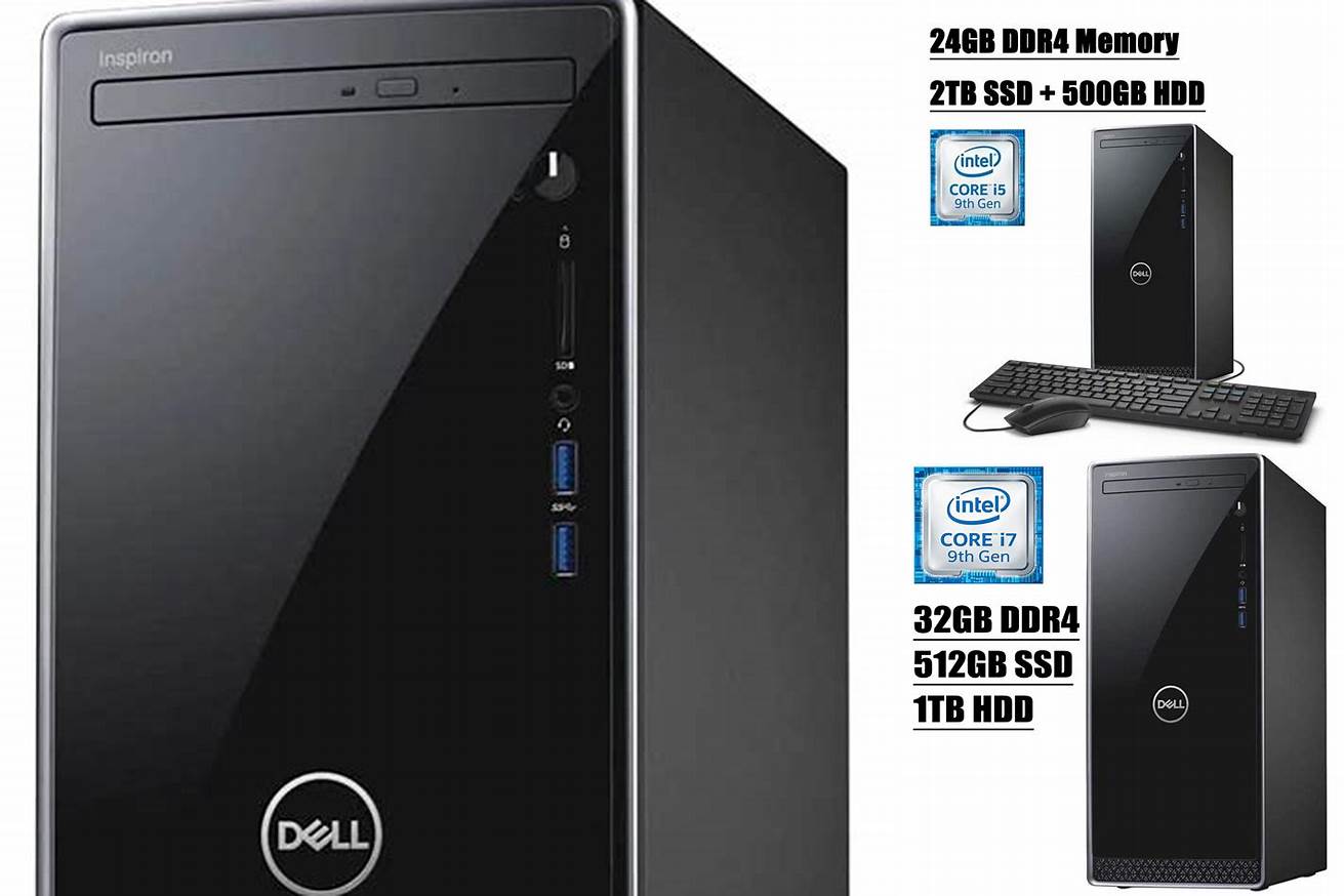 4. Komputer Rakitan Core i3 - Dell Inspiron 3671