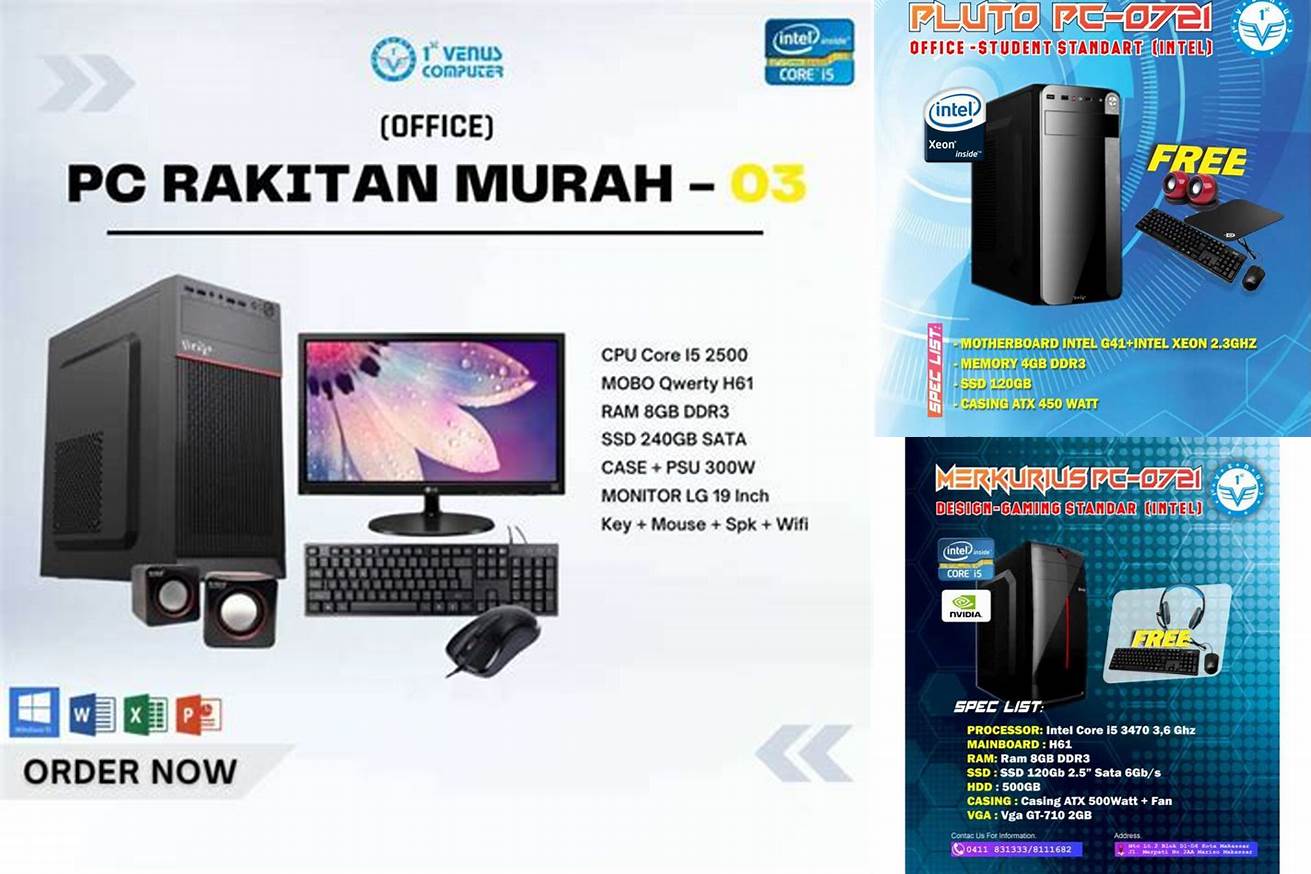4. Komputer Rakitan Makassar GHI