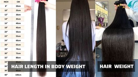 40 Inch Hair Chart