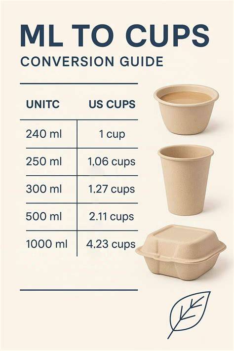 40 ml in cups