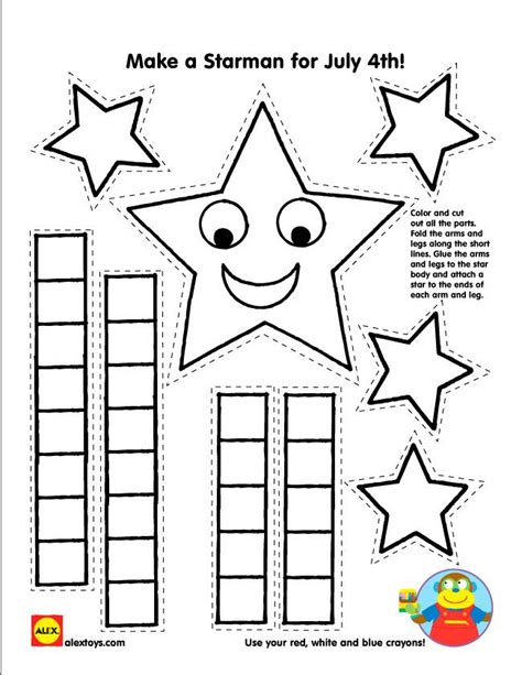 4th Of July Printable Crafts