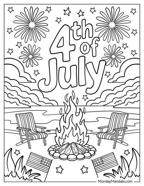4th of july coloring sheets