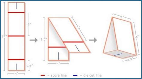 4x6 Table Tent Template