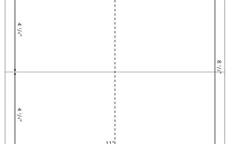 4x6 Template Word