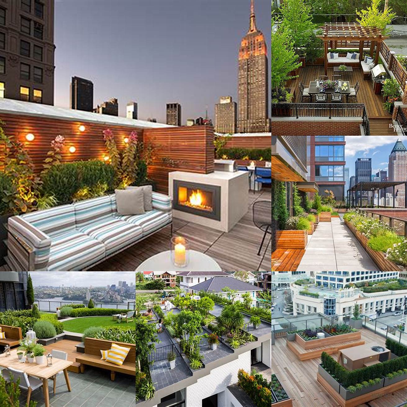 5 Aesthetic appeal Rooftop gardens can be visually stunning adding a touch of greenery to your urban environment