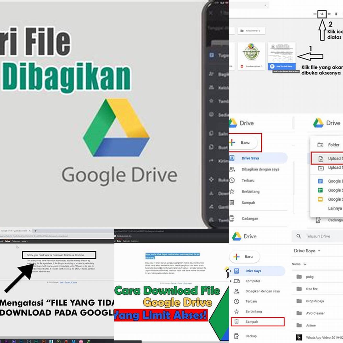 5 Cari file APK Google Drive yang telah Anda unduh