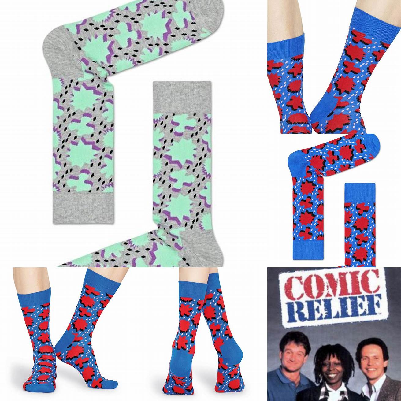 5 Socks as the Comic Relief