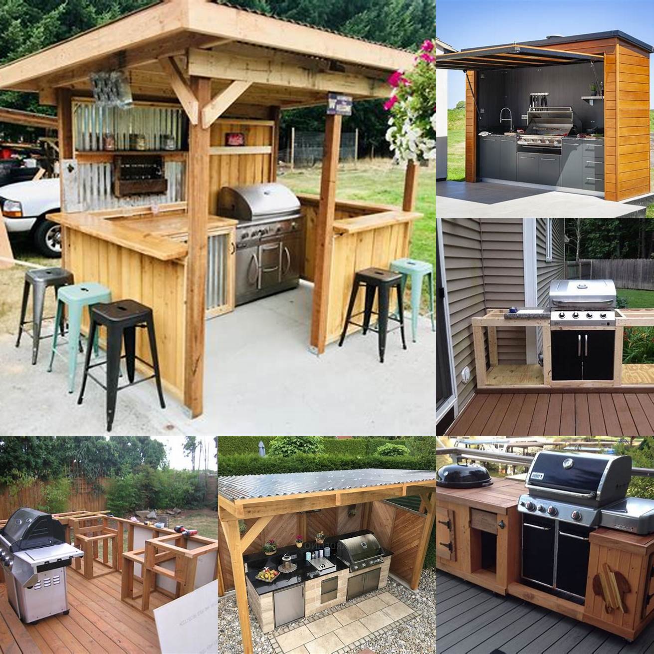 5 The Backyard BBQ Use your portable kitchen for a backyard BBQ and invite your friends and family over for a fun and delicious gathering