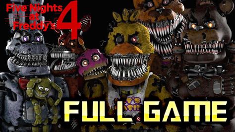 5 Nights At Freddys 4 Walkthrough