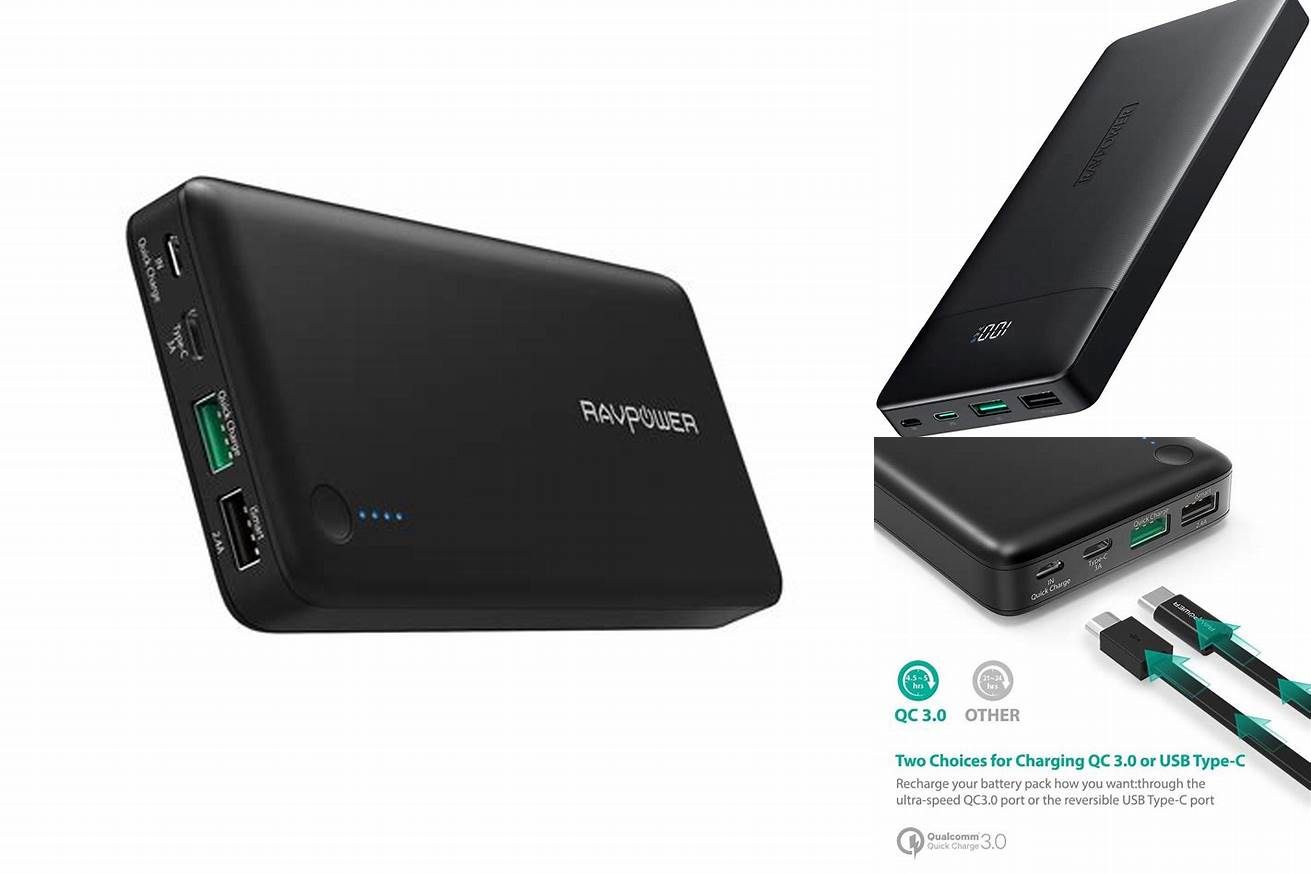 5. RAVPower Quick Charge 3.0 Power Bank