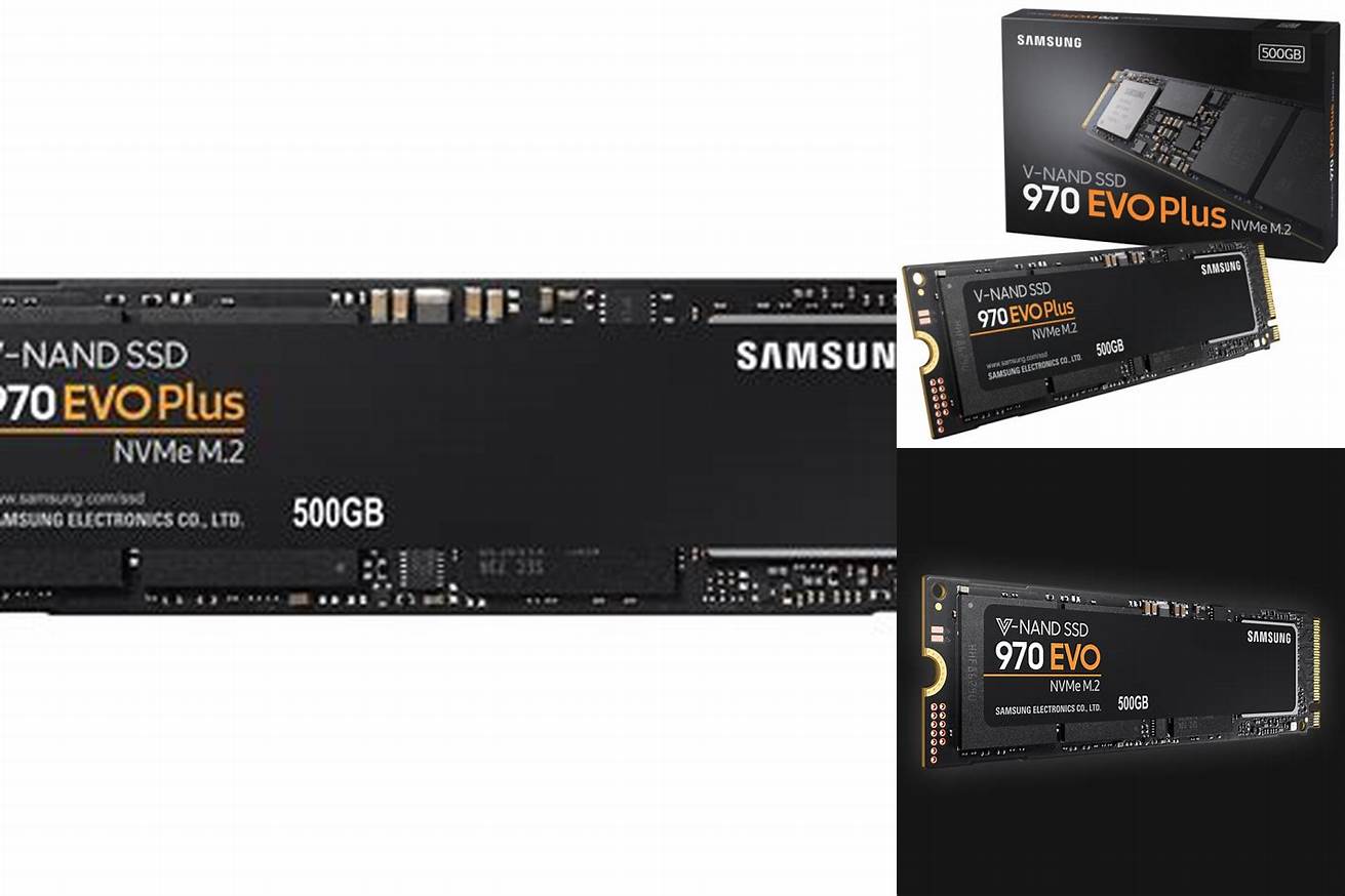 5. Samsung 970 EVO Plus 500GB NVMe SSD