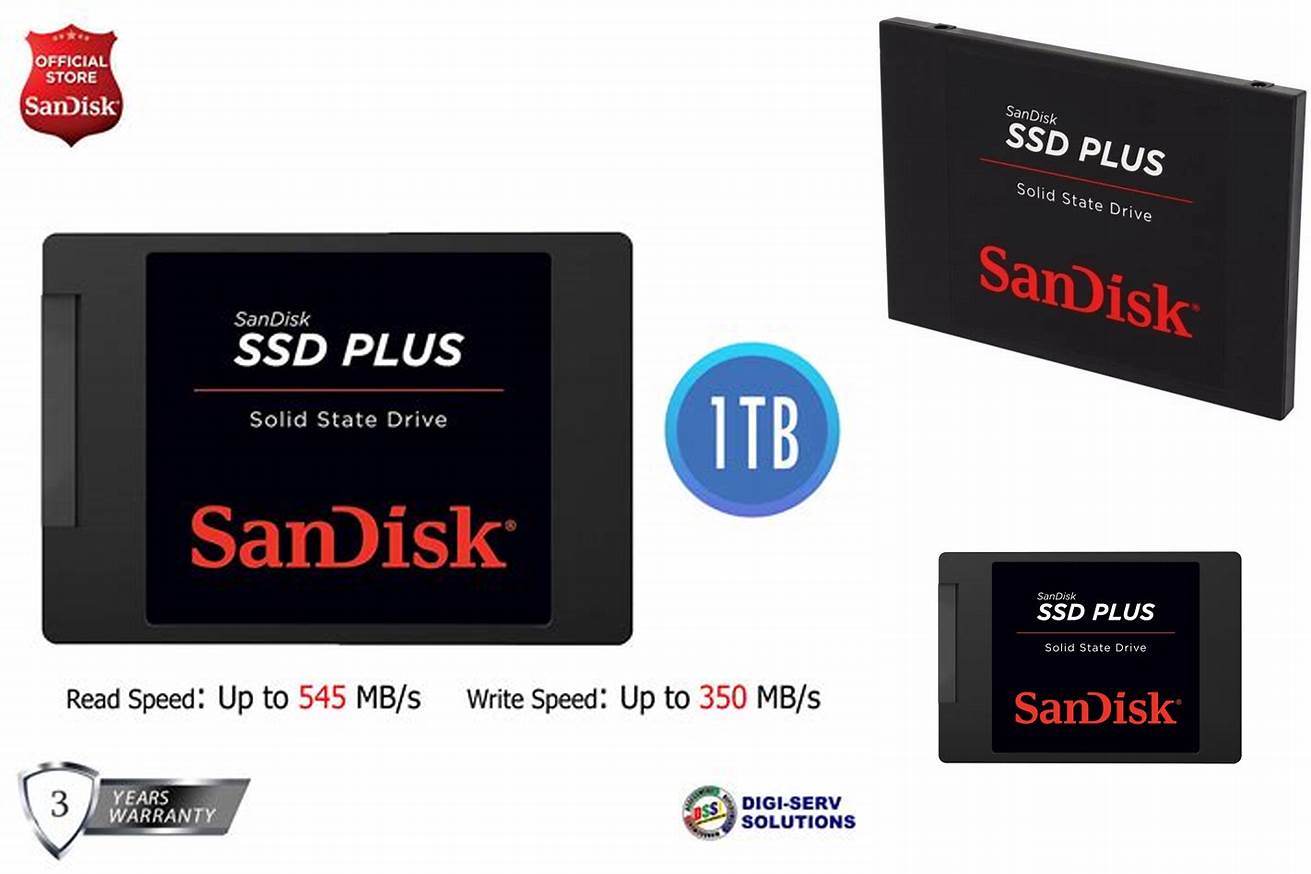 5. SanDisk SSD PLUS
