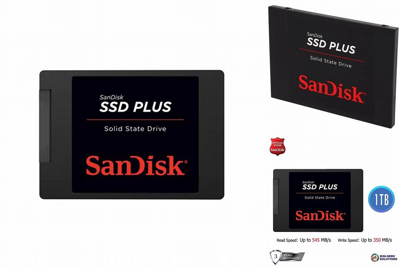 5. SanDisk SSD Plus