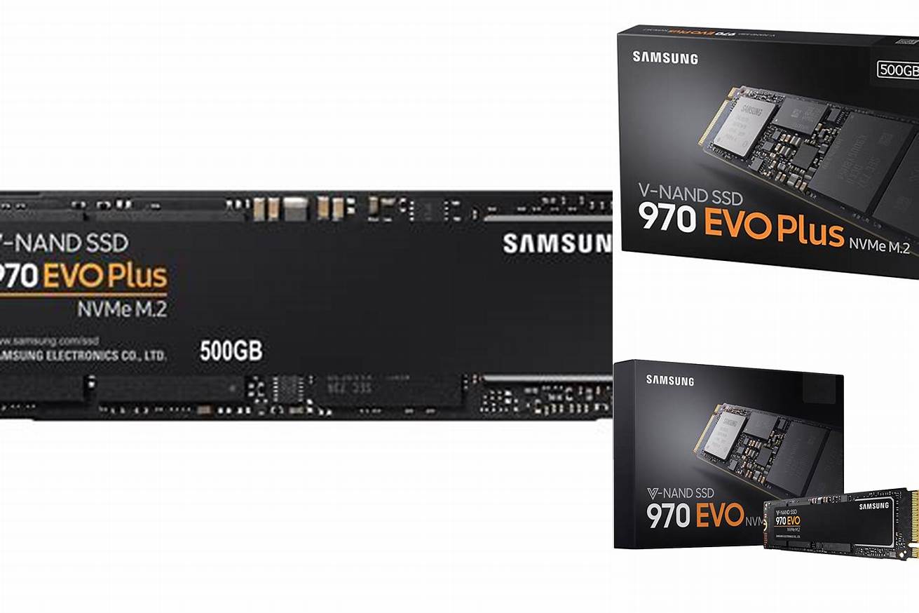 5. Storage: Samsung 970 EVO Plus 500GB NVMe SSD