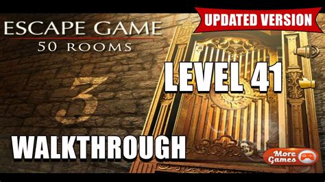 50 Rooms Level 41 Walkthrough