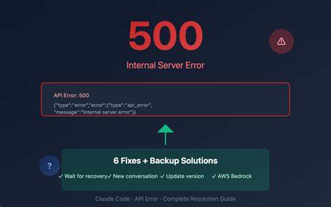 Common Causes of 500 Error Code in REST API