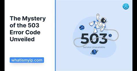 Common Causes of the 503 Service Unavailable Error
