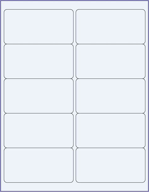 5160 Labels Template
