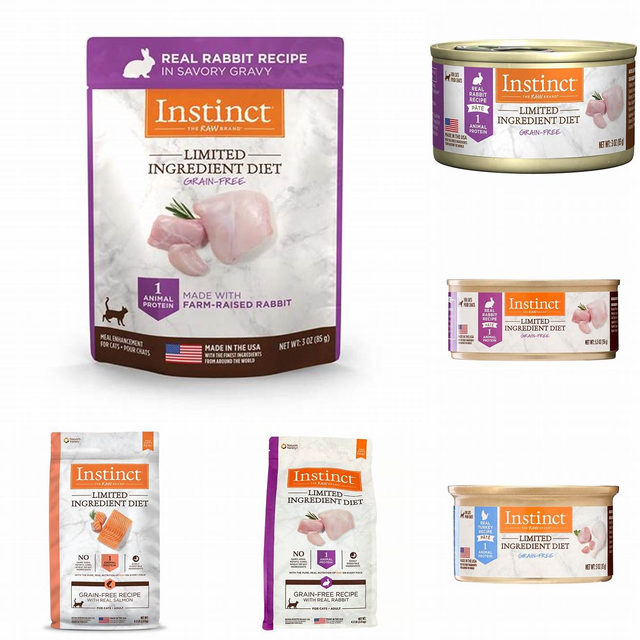 6 Instinct Limited Ingredient Diet Grain-Free Recipe with Real Rabbit