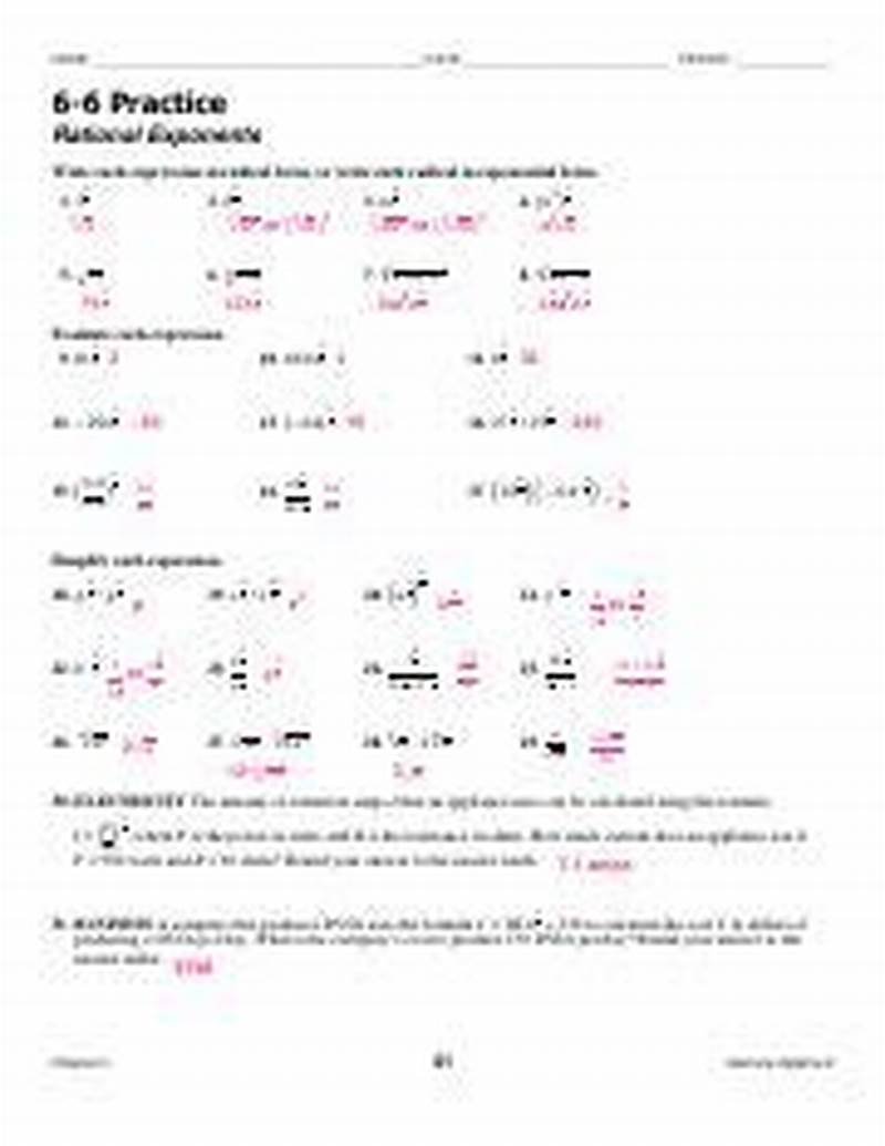 6 6 Practice Function Operations Form G