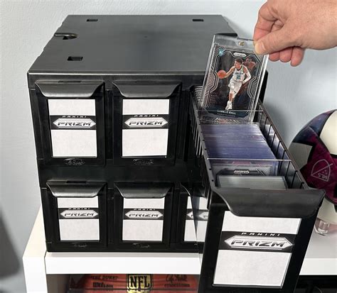 6 Drawer Card Catalog Black