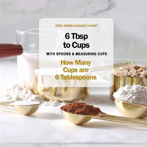 6 tbsp in cups