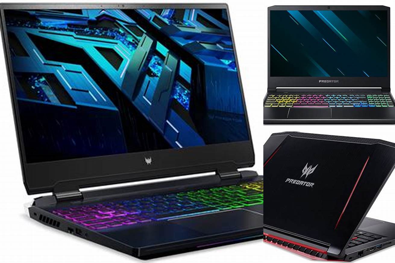 6. Acer Predator Helios 300 Gaming Laptop