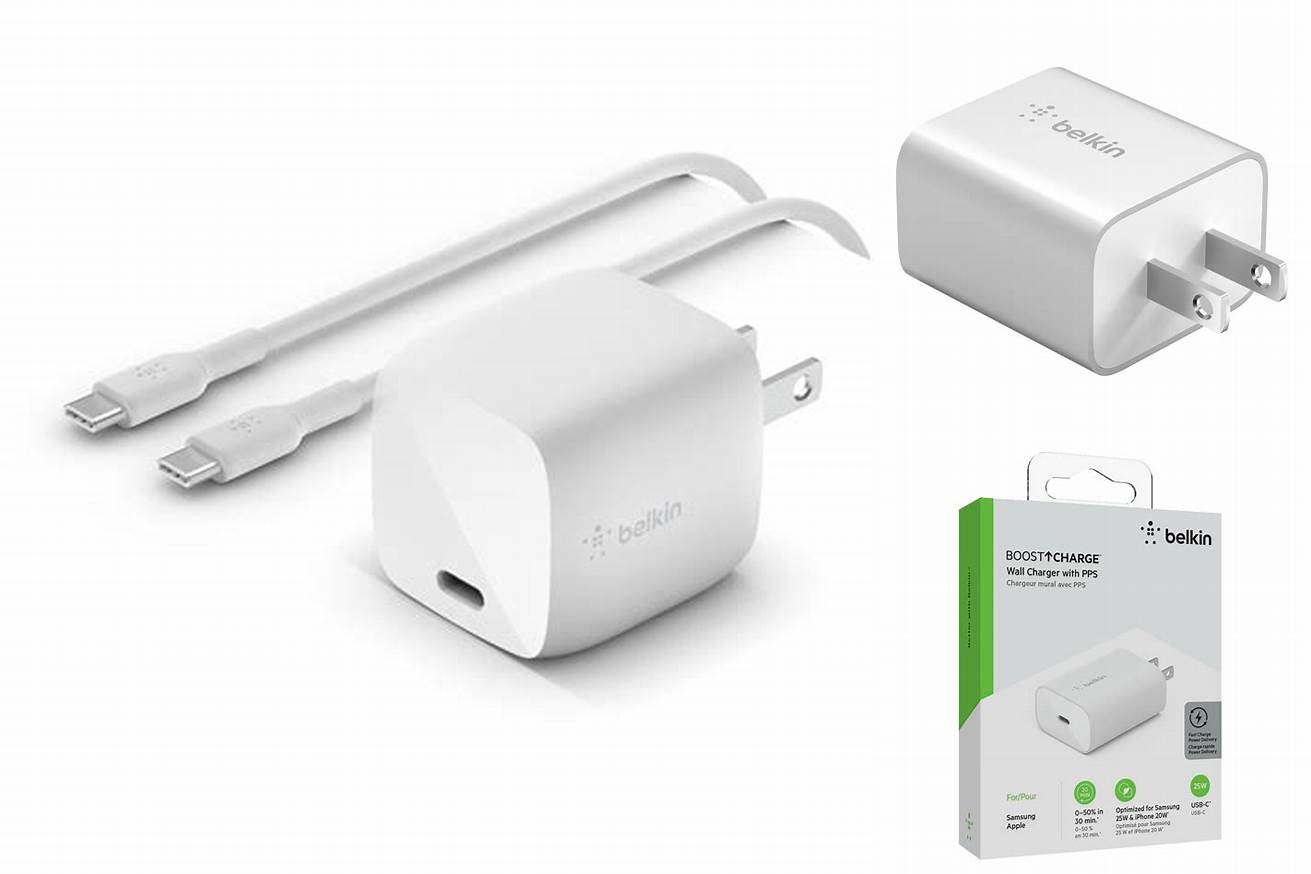 6. Belkin Boost Charge USB-C Wall Charger