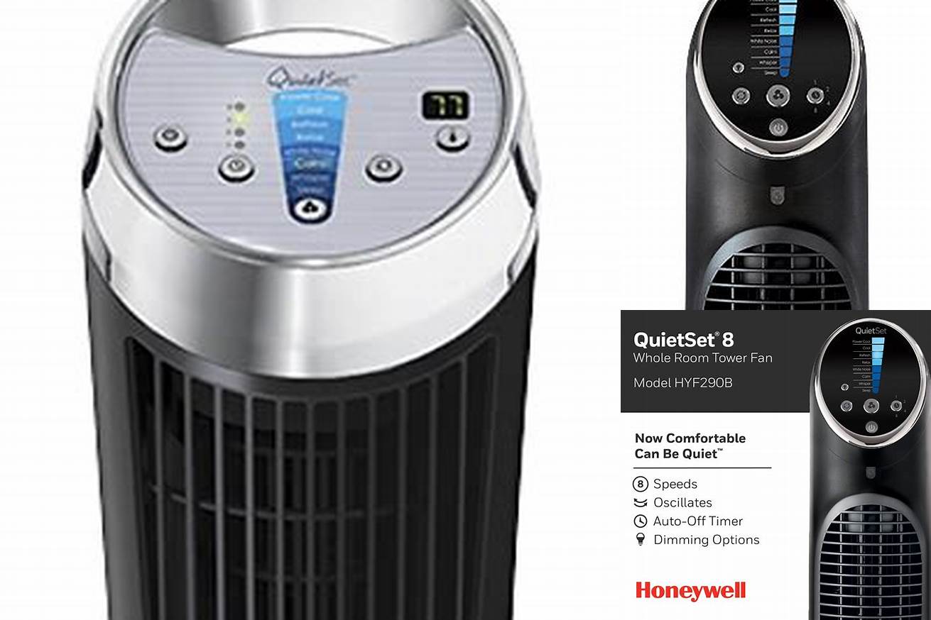 6. Honeywell QuietSet Whole Room Tower Fan