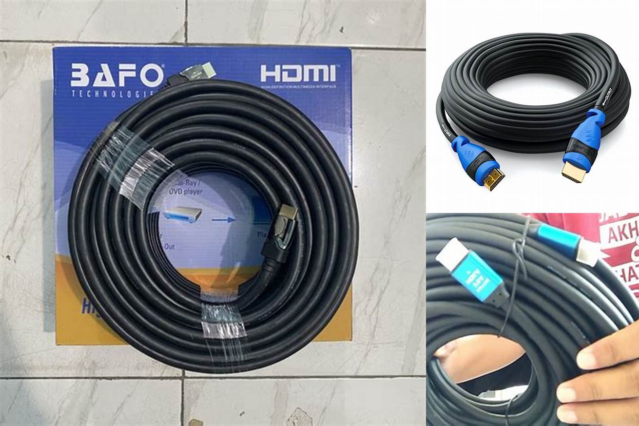 6. Kabel HDMI 30 Meter Merk F
