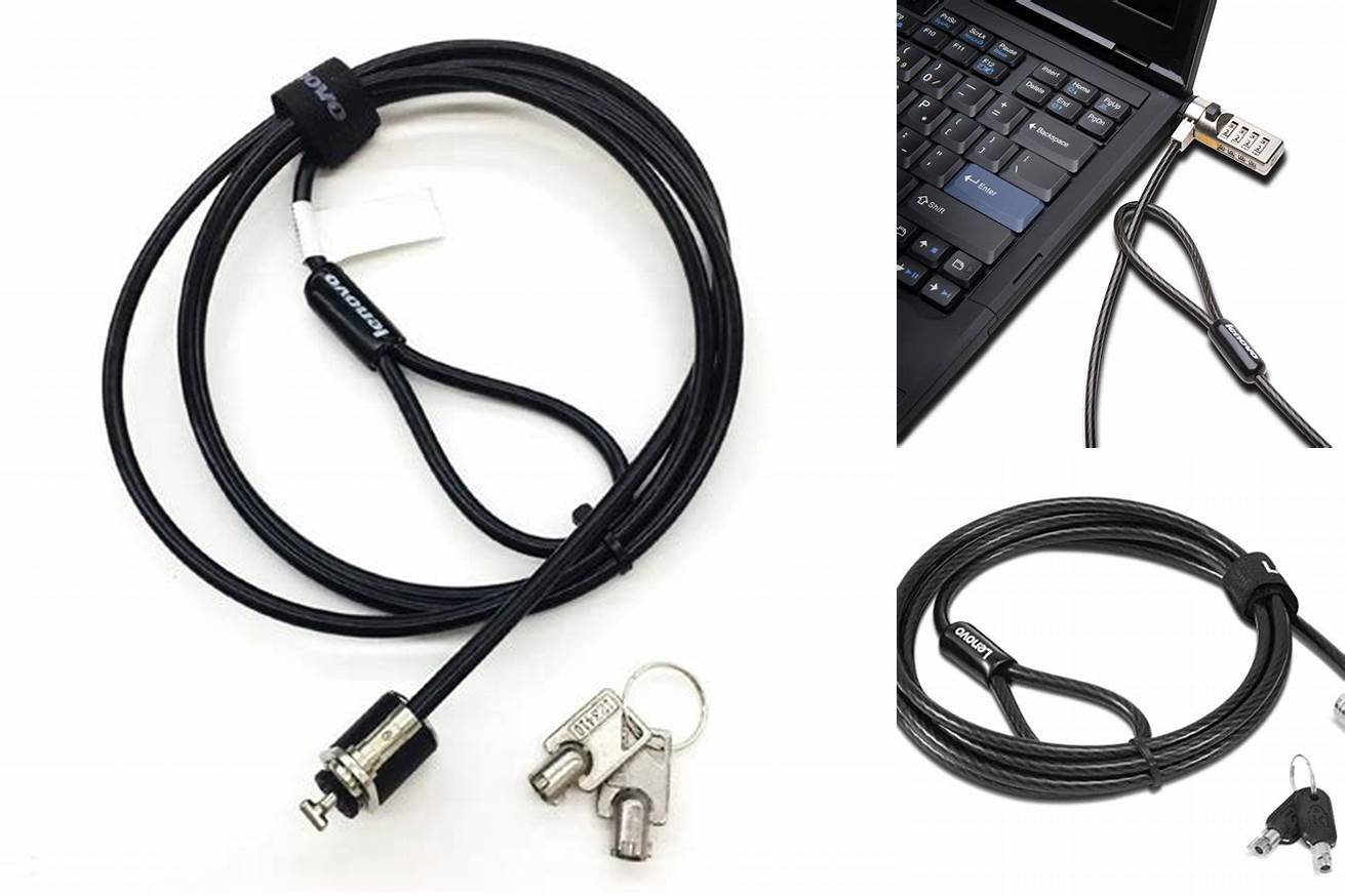 6. Lenovo Security Cable Lock