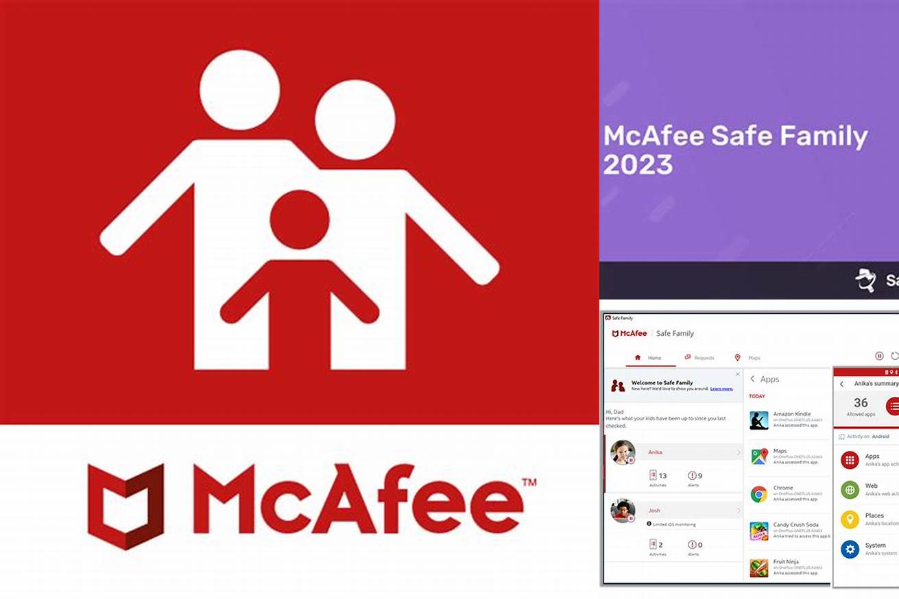 6. McAfee Safe Family