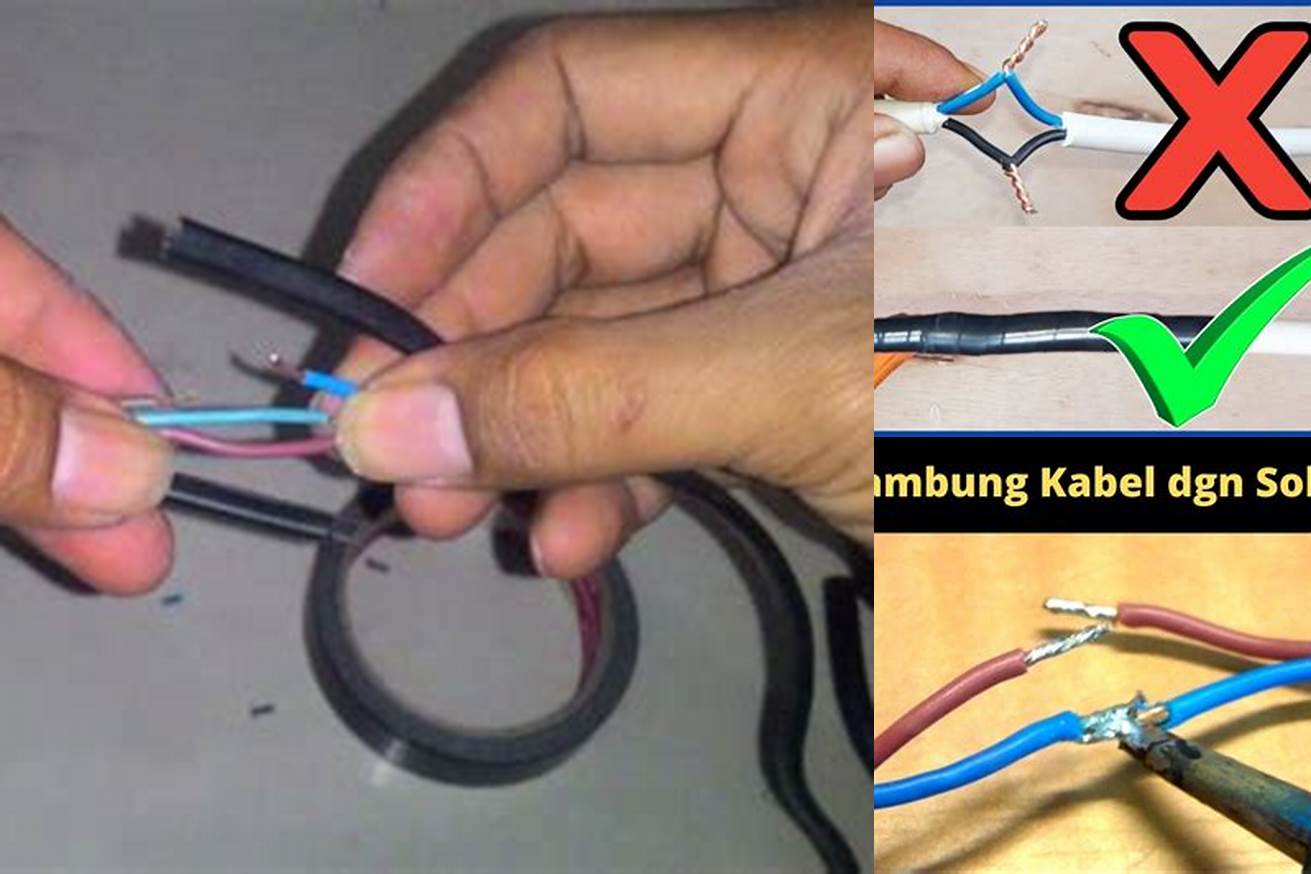 6. Menyambungkan Kabel-Kabel