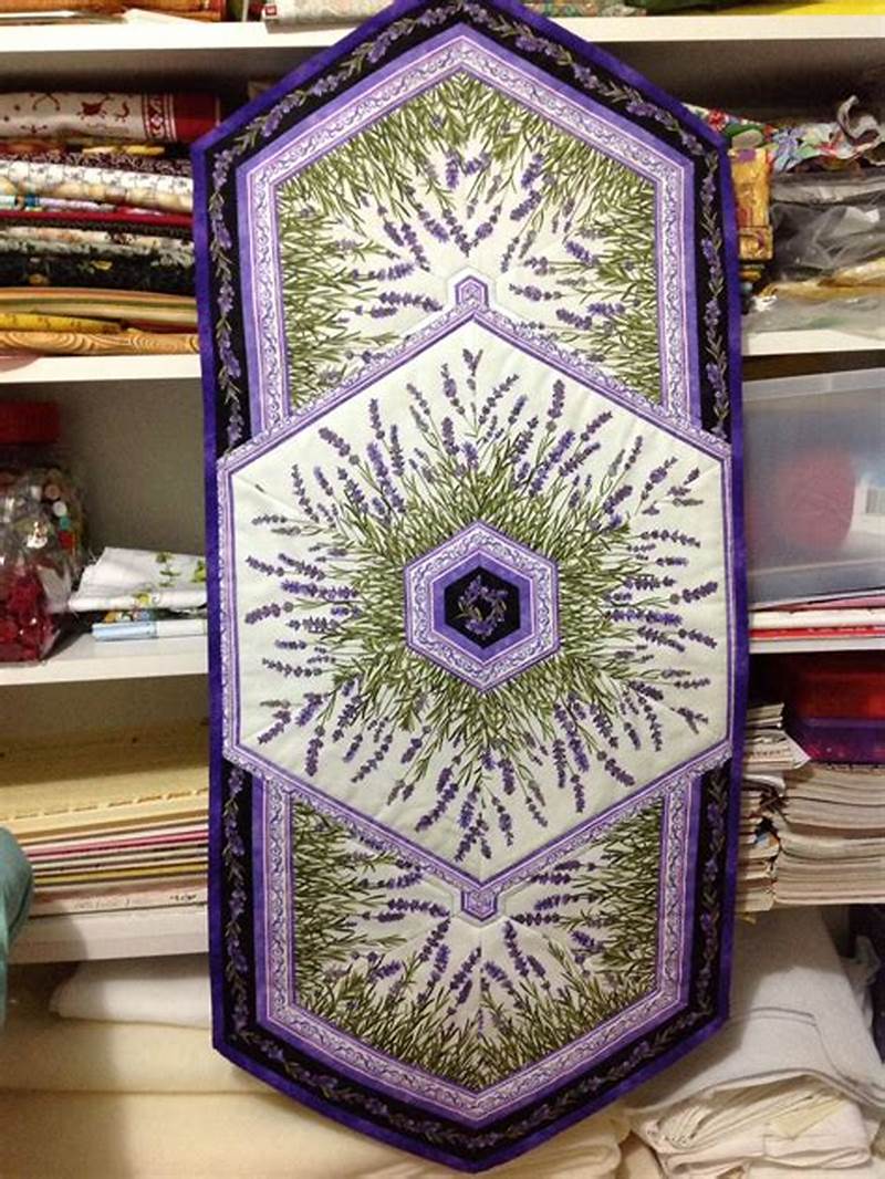 60 Degree Table Runner Pattern