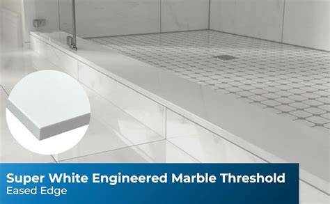 60 shower threshold