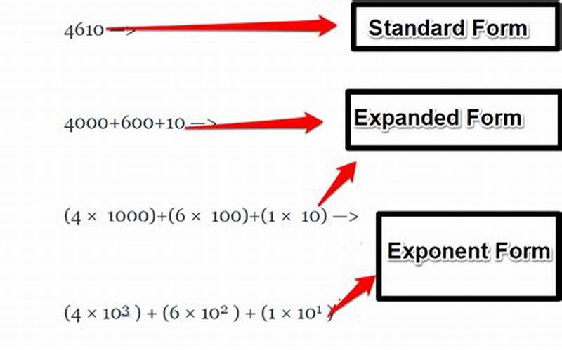 645 300 In Expanded Form Using Exponents
