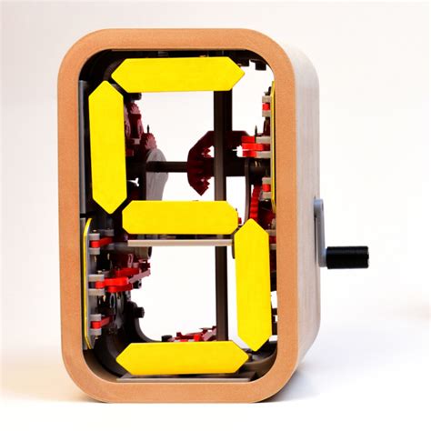 7 Segments Mechanical A 3d Printable Kit
