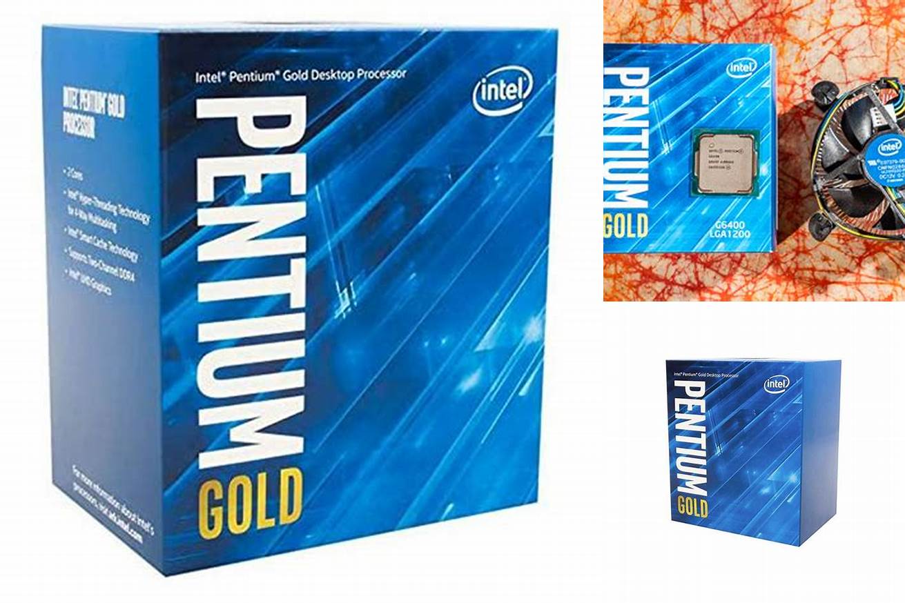 7. Intel Pentium Gold G6400